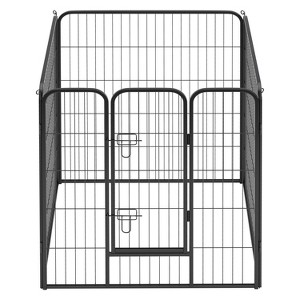BestMassage Dog Playpen 24/32/40 Inch Heavy Duty Playpen Pen Dog Fence Dog Kennel with Doors Indoor Outdoor Pet Exercise Pen Puppy Playpen - 1 of 4