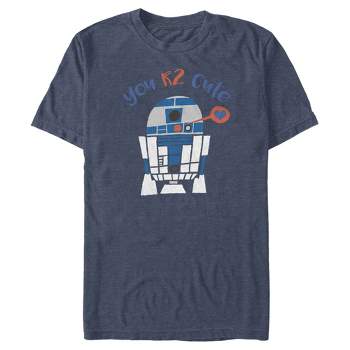 Men's Star Wars Valentine's Day R2-D2 Too Cute T-Shirt