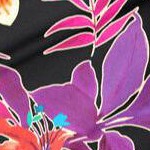 pink neon floral