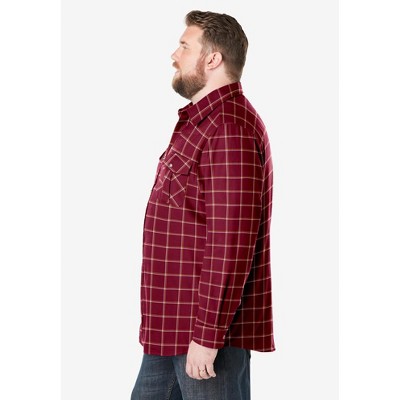 KingSize Signature Plaid Flannel Shirt