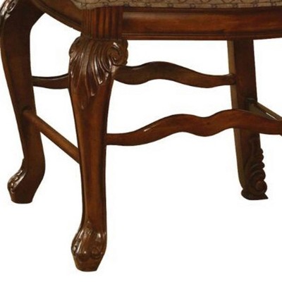 Chateau De Ville Cherry Upholstered Counter Height Side Chair Set