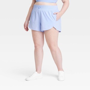 Women's Flex Woven High-Rise Shorts 3" - All In Motion™ - 1 of 4