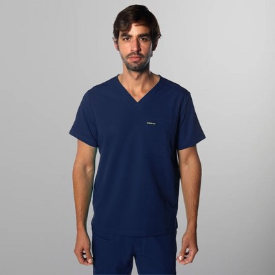 Members Only Men's Brighton V-Neck Scrub Top