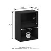 HOMLUX 2-Tier Cube Bookcase Compact Storage Shelf Organizer - 3 of 4