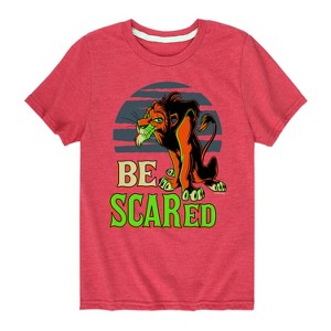 Boys' - Disney Villains - Be Scared Short Sleeve Graphic T-Shirt - 1 of 4