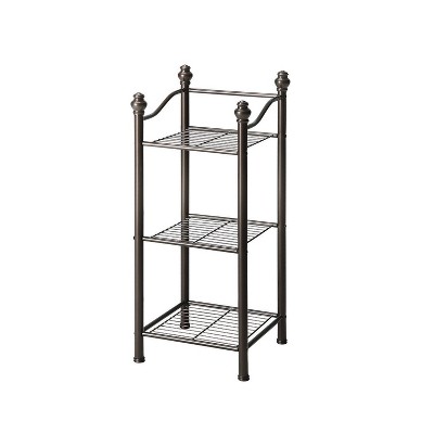 Three Tier Belgium Tower Chrome - Neu Home