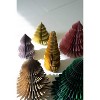 Kalalou Set of Six Paper Jewel Tone Accordion Christmas Trees – One Each Color - 4 of 4