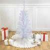 Northlight Pre-Lit Slim Woodbury White Pine Artificial Christmas Tree - 3' - Clear Lights - 2 of 4