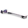 First Gear DCP 1/64 Kenworth W900A with Aerodyne Sleeper & 53' Wilson Roadbrute Flatbed Trailer 69-1656 - 4 of 4