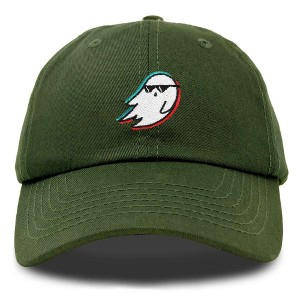 Dalix Ghost Life Embroidered Mens Womens Cotton Dad Hat Baseball Cap Adjustable - 1 of 4