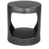 Nuuk Side Table Black 20.3"H – Powder-Coated Steel Round Tabletop By Zuo Modern - 4 of 4