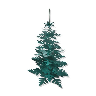 tagltd Paper Snowflake Tree Decor Md Green