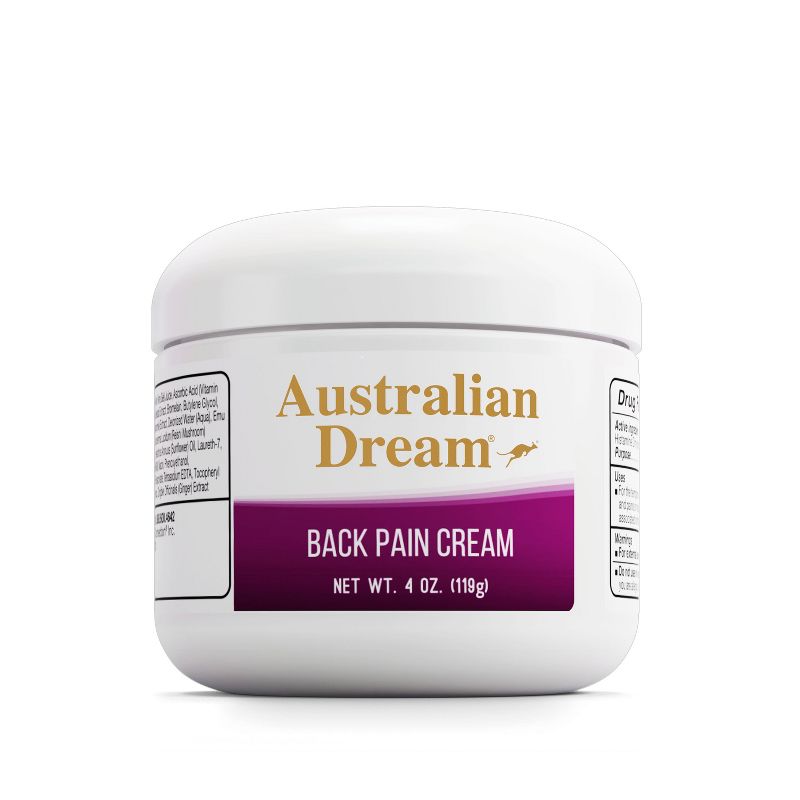 Australian Dream Back Pain Cream - For Neck, Body, Muscle Aches, or Back Pain, 3 of 4