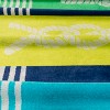 Premium Cotton Ultra-Soft and Durable Beach Towel by Blue Nile Mills - 3 of 4