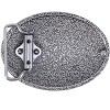 CTM Women's Floral Daisy Engraved Belt Buckle - 4 of 4