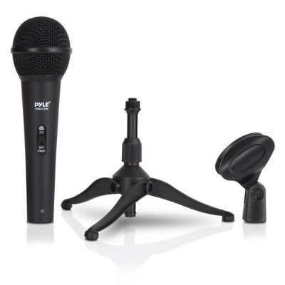 Pyle PDMICUSB6 Dynamic USB Microphone - Studio & Recording Mic with Tripod Stand and USB Connection