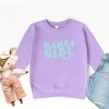 The Juniper Shop Mama's Girl Flower Toddler Sweatshirt - 3 of 4