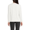 Lands' End Women's Relaxed Supima Cotton Long Sleeve V-Neck T-Shirt - 2 of 3