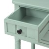ORRD Small Entryway Table with Storage Drawers and Bottom Shelf for Living Room, Narrow Sofa Console Table for Hallway（Navy） - 3 of 4