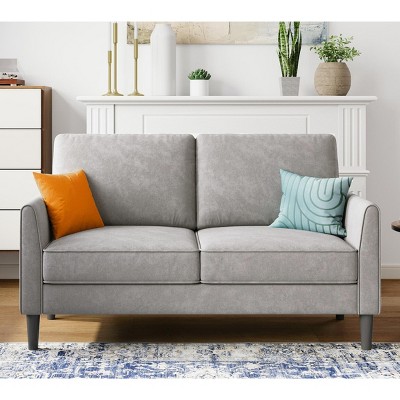 58" W Loveseat Sofa Couch for Living Room,Bedroom,Apartment and Small Space,Easy Assembly