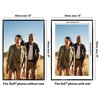 Americanflat Aluminum 13x19 Picture Frame with Shatter-Resistant Glass - Use as 11x17 Frame with Mat or 13x19 Frame Without Mat - Black - 2 of 4