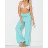 Women's Waterfall Rib Full Length Pants - ocean drive - 3 of 3
