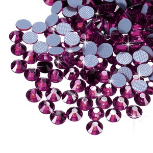 Unique Bargains DIY Hotfix Rhinestones Flatback Crystal Glass Gems 1440 Pcs - 1 of 4