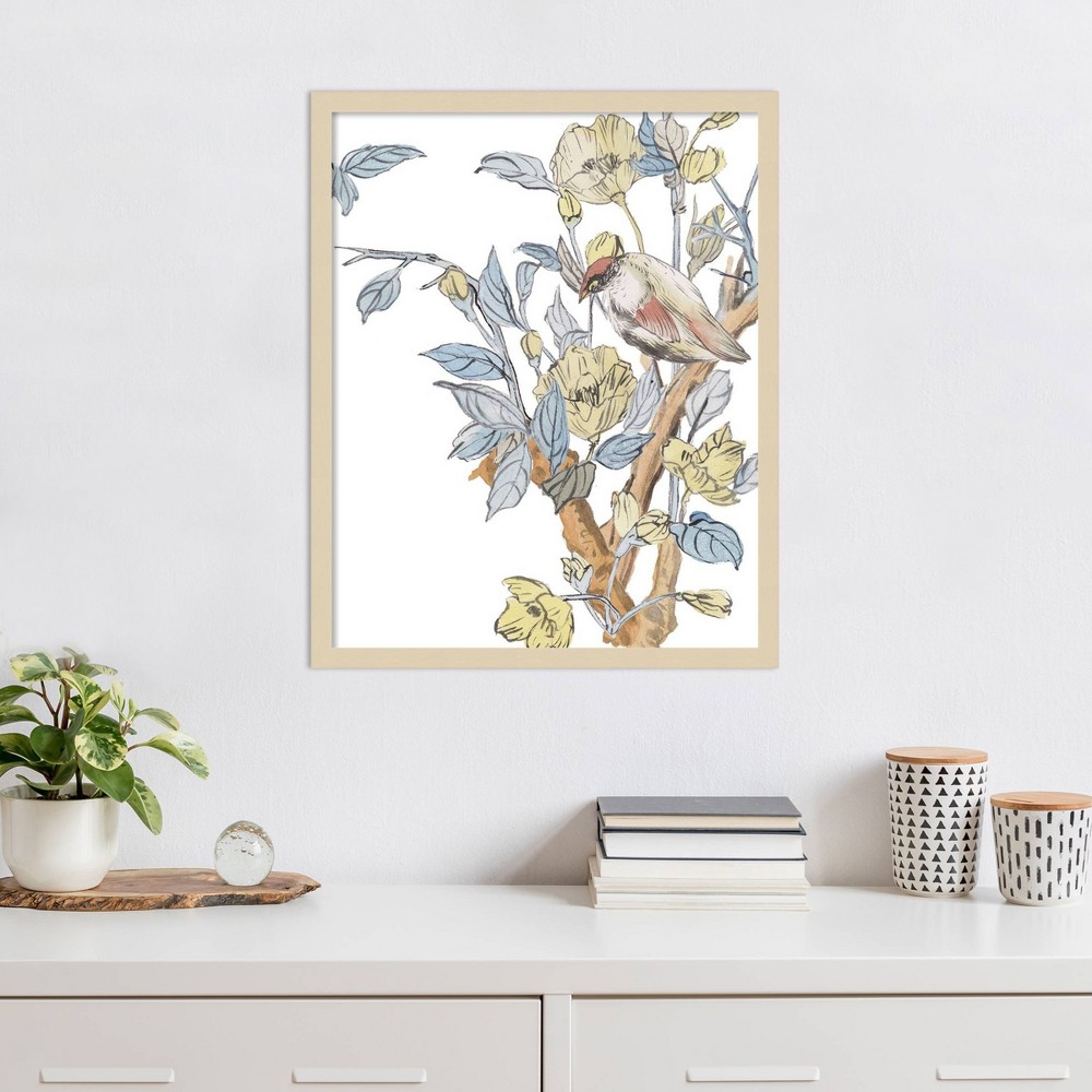 Photos - Other Decoration Amanti Art 21"x25" Poets Message II by Melissa Wang Wood Framed Wall Art Print