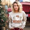 Simply Sage Market Women's Graphic Sweatshirt  Cactus Western Santa - 2 of 4