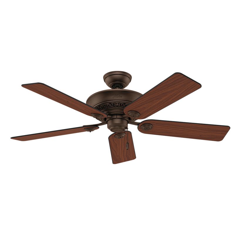 52&#34; Italian Countryside Ceiling Fan Cocoa (Includes Energy Efficient Light) - Hunter, 5 of 14