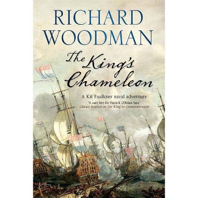 The King's Chameleon - (Kit Faulkner Naval Adventures) Large Print by  Richard Woodman (Hardcover)