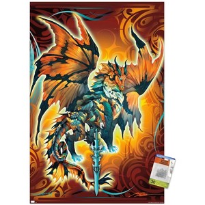 Trends International Ruth Thompson - Dragonblade Thunderblade Unframed Wall Poster Prints - 1 of 4