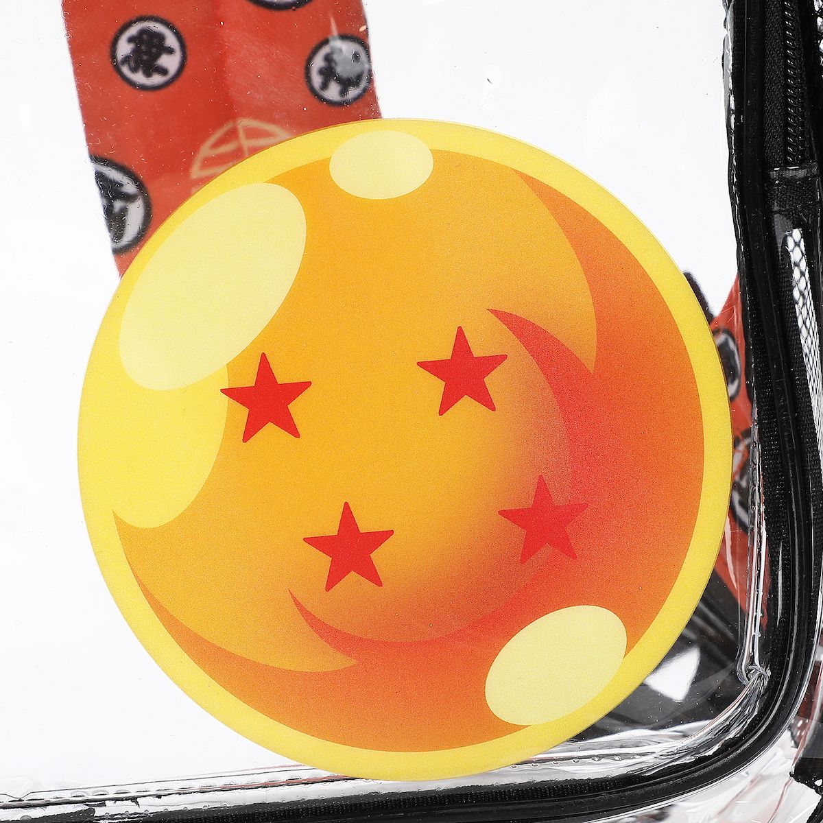 Dragon Ball Z Dragon Ball 16" Clear Backpack For School And Travel - thumbnail 6