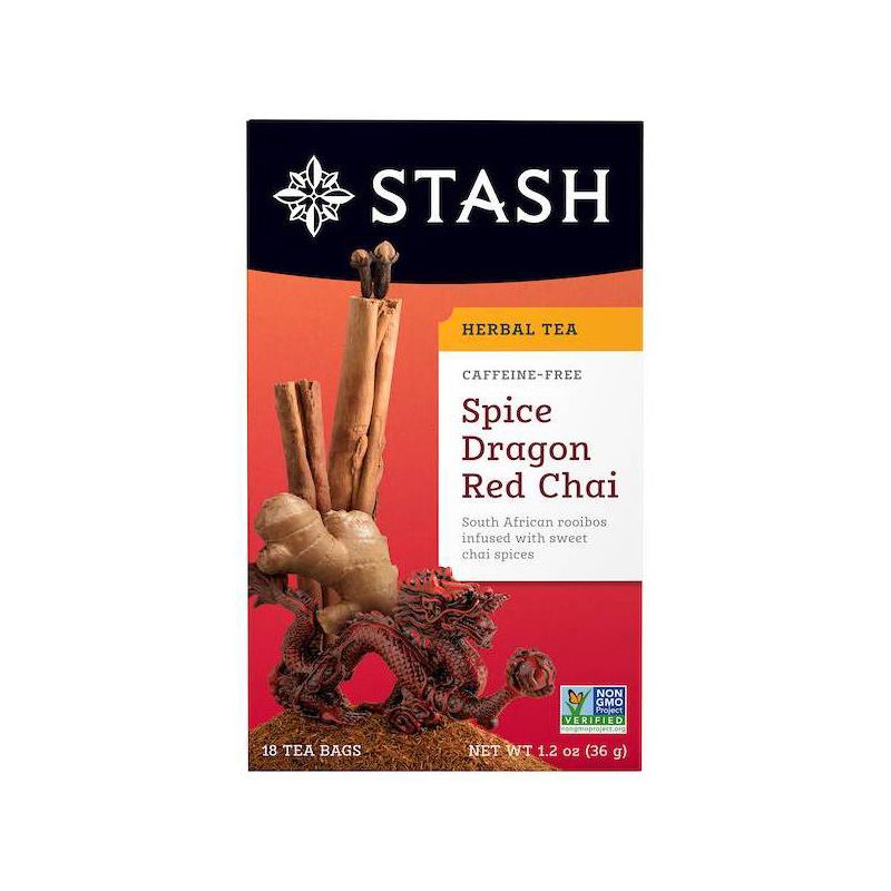 Stash Spice Dragon Red Chai Tea Bags - 18ct, 1 of 8