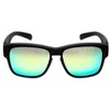Calabria 9018 Small Polarized Fitover Sunglasses Matte Cheetah Blue & Smoke Grey - 2 of 4