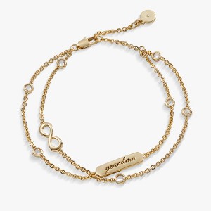 Alex and Ani 'Grandma' Infinity Chain Bracelet, Adjustable - 1 of 3