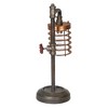 Sagebrook Home Industrial Style Metal Pipe Table Lamp, Bulb Included, Battery Operated, Black and Copper, 17.75"H - 4 of 4