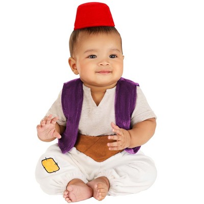 Halloweencostumes.com 0/3mo Boy Infant Disney Aladdin Baby Costume ...