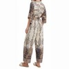 Women's Paisley Print Wrap Jumpsuit - BluIvy - 2 of 4
