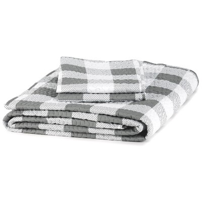 The Lakeside Collection Camping Bettwäsche-Set King – Rustikales Retro-Camping-Design Mit Zelten & Lagerfeuern