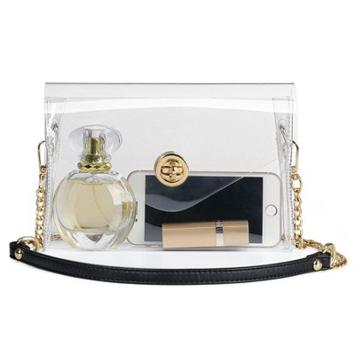 Generic Clear Purse for Women Stadium Approved, Clear Crossbody Shoulder Bag