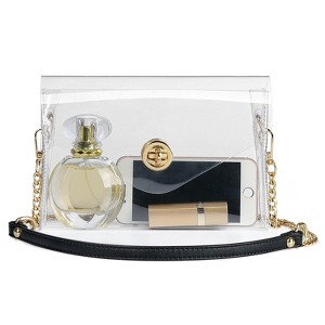 Generic Clear Purse for Women Stadium Approved, Clear Crossbody Shoulder Bag - 1 of 4