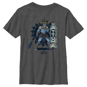 Boy's Black Panther: Wakanda Forever Attuma Portrait T-Shirt - 1 of 4