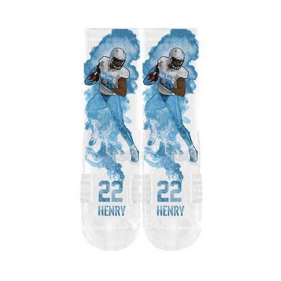 NFL Tennessee Titans Derrick Henry Athletic Socks - M/L