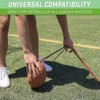 Football Kicking Tee, Football Tee Holder - Metal Foldable Kicking Stand (45Cm x 48.5Cm, Red) for Field Goal Kickoff Training, Secure Ball Hold - 4 of 4