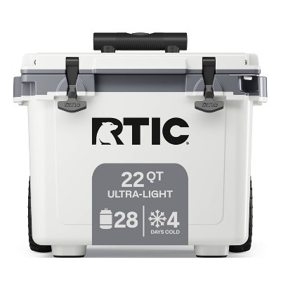 RTIC Outdoors 22qt Ultra Light Wheeled Hard Sided Cooler