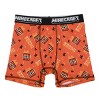 Youth Boys Minecraft Boxer Brief Underwear 5-pack - Pixelated Comfort For  Gamers : Target