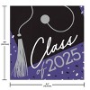 Creative Converting Class of 2025 Graduate Purple Paper Napkins 108ct - 3 of 3