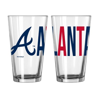 MLB Atlanta Braves Overtime Pint Glass - 16oz