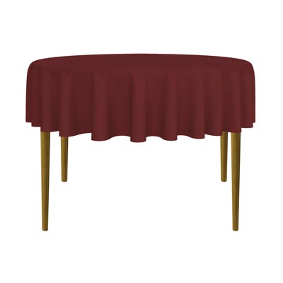 Lann's Linens Polyester Fabric Tablecloth for Wedding, Banquet, Restaurant - Round